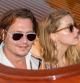 Johnny Depp y Amber Heard, en Venecia