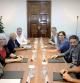 La reunión de los alcaldes de las izquierdas alternativas el viernes pasado en Barcelona.