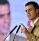 El líder del PSOE, Pedro Sánchez, en un mitin del PSC.
