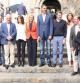 Xavier García Albiol se fotografía con los presidentes autonómicos del PP de Madrid, Galicia, La Rioja, Murcia, Melilla y Castilla y León