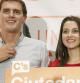 El presidente de Ciudadanos, Albert Rivera, y la candidata de C's a la presidencia de la Generalitat, Inés Arrimadas