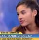 Ariana Grande pide perdón en televisión