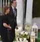 Presidente del Gobierno, Mariano Rajoy con su mujer Elvíra Fernández durante la boda de Javier Maroto y Josema Rodríguez