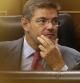 El ministro Rafael Catalá, fotografiado en su asiento en el Congreso de los Diputados