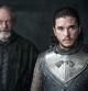 Liam Cunningham y Kit Harington, más conocidos como Davos y Jon Nieve.