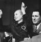 Eva Perón en su último discurso público, en la Casa Rosada el 1 de mayo de 1952