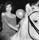 Bianca Jagger on a white horse that happened to be inside Studio 54 on her birthday in 1977.  This iconic photo was taken by Rose Hartman, subject of Otis Mass' documentary The Incomparable Rose Hartman, screening at the 2016 Bentonville Film Festival.  PHOTO CREDIT: Rose Hartman / The Artists Company