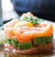 Tartar de salmón y aguacate