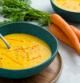 Crema de zanahoria, naranja y curry