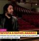Rafael Amargo concede una entrevista a 'Espejo Público'.