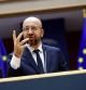 Charles Michel se dirige al Parlamento Europeo en la sesión plenaria dedicada a la toma de posesión de Joe Biden