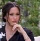 Meghan Markle, durante la entrevista con la comunicadora Oprah Winfrey
