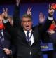 Joan Laporta celebra los resultados en estas elecciones al FC Barcelona