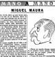 Maura, entrevistado y dibujado por la genial pluma de Manuel del Arco