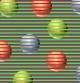 La ilusión óptica viral que te hace ver bolas de diferentes colores cuando todas son del mismo