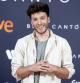 El cantante Blas Cantó durante la promoción del festival de Eurovisión 2021