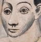 Autoretrato (detalle), Pablo Picasso, 1906