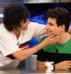 Javier Calvo y Javier Ambrossi, 'Los Javis', en su visita a 'El hormiguero'
