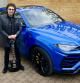 Aunque no sea uno de los colores preferidos por los clientes de Lamborghini, Tony Iommi ha reconocido su debilidad por el azul del Urus