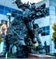 Estatua de uno de los personajes del videojuego World of Warcraft frente a las oficinas de Blizzard Entertainment en Irvine (California)
