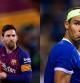 Leo Messi y Rafa Nadal