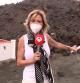 Susanna Griso, en una conexión desde la lengua de lava del volcán de La Palma