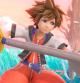 Sora, el protagonista de Kingdom Hearts, en un imagen de Super Smash Bros. Ultimate