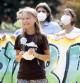 Milan (Italy), 01/10/2021.- Swedish environmental activist Greta Thunberg smiles at the end of a 'Fridays for Future' strike protest in Milan, Italy, 01 October 2021. (Protestas, Italia) EFE/EPA/MATTEO BAZZI