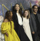 Shiloh, Zahara, Angelina Jolie, Vivienne, Maddox y Knox Jolie-Pitt en la premiere de 'Eternals' en Londres