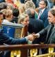 21 / 05/ 2019 MADRID Pleno Constituyente en el Congreso de los Diputados Oriol Junqueras saluda a Pedro Sanchez