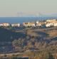 Gibraltar y la costa de África vistos desde Mijas gracias a los cielos despejados por el terral.