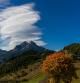 Nubes de viento en el Pedraforca.