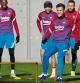 GRAFCAT388. BARCELONA, 03/12/2021.- El jugador del FC Barcelona, Philippe Coutinho, durante el entrenamiento que el equipo azulgrana ha realizado en la ciudad deportiva Joan Gamper para preparar el partido que mañana disputará ante el Betis. EFE/Alejandro García