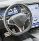 Interior del SUV eléctrico Tesla Model X