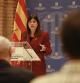 La Consellera Gemma Geis en rueda de prensa