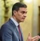 El presidente del Gobierno, Pedro Sánchez, comparece en una sesión plenaria, en el Congreso de los Diputados, a 2 de marzo de 2022, en Madrid (España). Durante el pleno el presidente del Gobierno ha anunciado que España va a entregar material militar ofensivo a la 