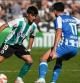 Pablo Torre durante un partido con el Racing de Santander