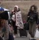 Miles de ucranianos cruzan hacia Polonia por el paso fronterizo de Medyka