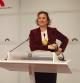 La portavoz del PSC en el Parlament, Alícia Romero, en rueda de prensa en la Cámara.
EUROPA PRESS
15/03/2022