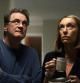 This image released by HBO Max shows Colin Firth, left, and Toni Collette in a scene from the series 