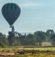 El santuario de Puig-agut a vista de globo.