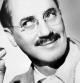 El cómico Groucho Marx en una fotografía sin datar