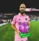 Gonzalo Higuaín tras ser nombrado MVP del último encuentro de MLS