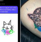 Explica de una forma muy peculiar a una tatuadora cómo quiere su tatuaje y se hace viral
