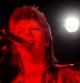 David Bowie durante un concierto en Santa Mónica