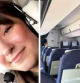 La gran experiencia al descubrir que es la única pasajera de un avión que suma 29 millones de visitas