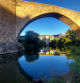 Atardecer en el puente de Besalú.