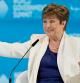 International Monetary Fund Managing Director Kristalina Georgieva speaks during the World Government Summit at the Dubai Expo 2020, in Dubai, United Arab Emirates, Tuesday, March 29, 2022. (AP Photo/Ebrahim Noroozi)
