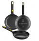 Juego 3 sartenes aluminio fundido Daily Bra