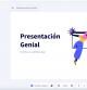 Genially es una plataforma de diseño similar a Canva, que permite crear presentaciones muy llamativas.